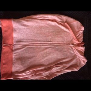 Pink orange zip up