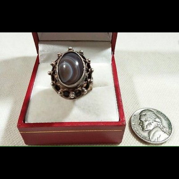 VINTAGE ETRUSCAN 925 STERLING SILVER OPEN WORK - Picture 4 of 4