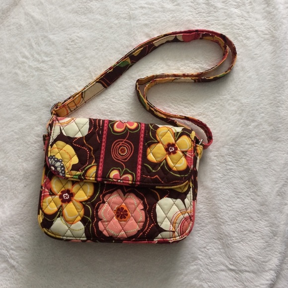 Vera Bradley Crossbody Bag in "Buttercup"