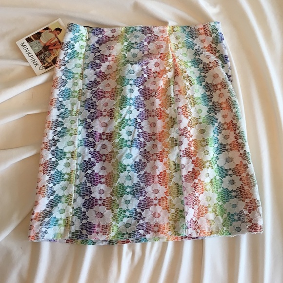 MINKPINK lace skirt