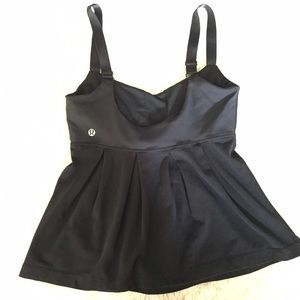 Lululemon black tank top