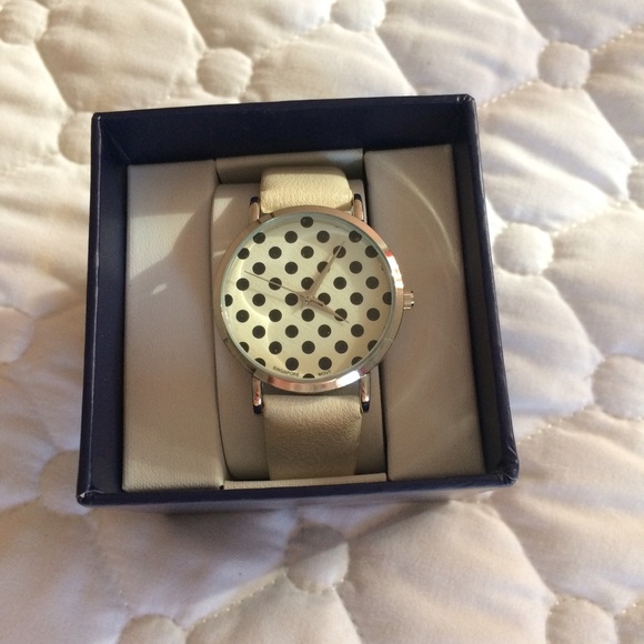 Polka dot watch