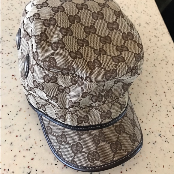 gucci military hat