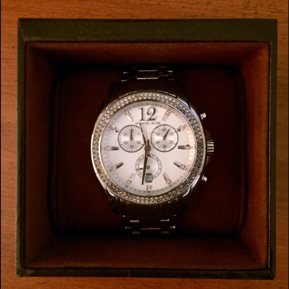SALE! Michael Kors Silver Tone Watch