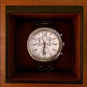 SALE! Michael Kors Silver Tone Watch