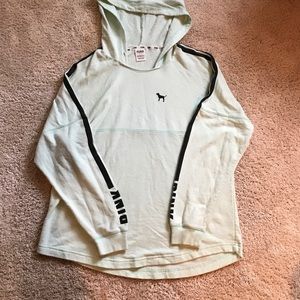 Victoria's Secret pink mint hoodie