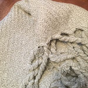 Simonetta gray scarf