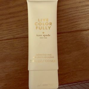 NEW KATE SPADE LIVE COLORFULLY LOTION 3.4 oz.