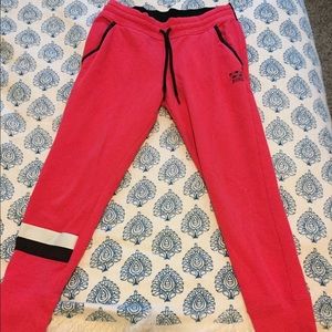 PINK Pink Sweatpants with Drawstring and Pockets