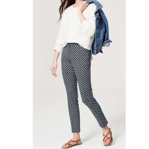 LOFT Pants - Loft Tulip Skinny ankle Marisa fit pants