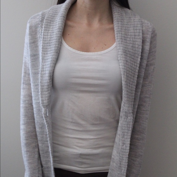 J. Crew Gray Cardigan. Sz Small