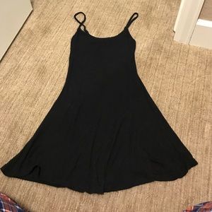 Black flowy dress