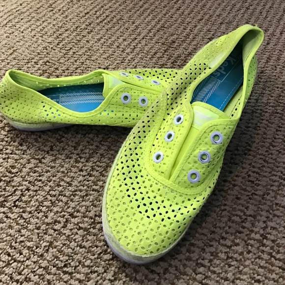 Highlighter yellow Keds