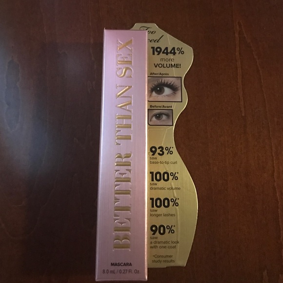 Too faced better than sex mascara