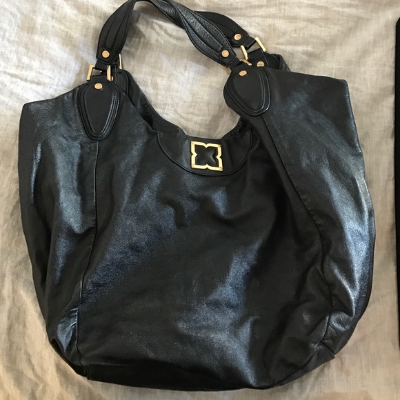 FLASH SALE Black BCBG purse barely used. Like new!