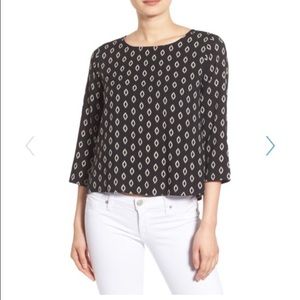 Cupcakes and cashmere NWT print swing top