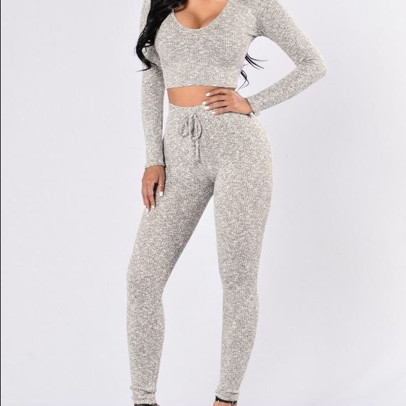 Two piece leggings and top