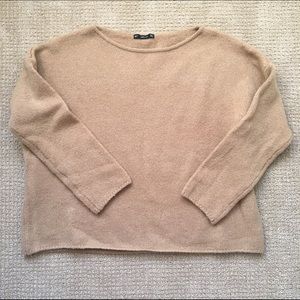 Zara tan sweater