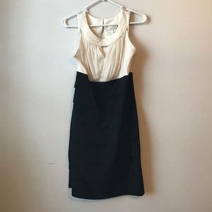 Glitter White and Black Dress