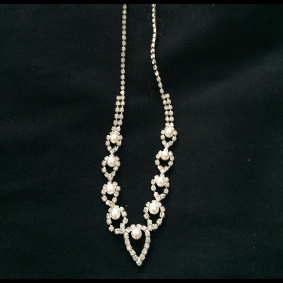 Necklace and earrings