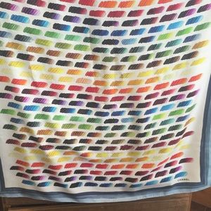 Chanel silk scarf perfect condition