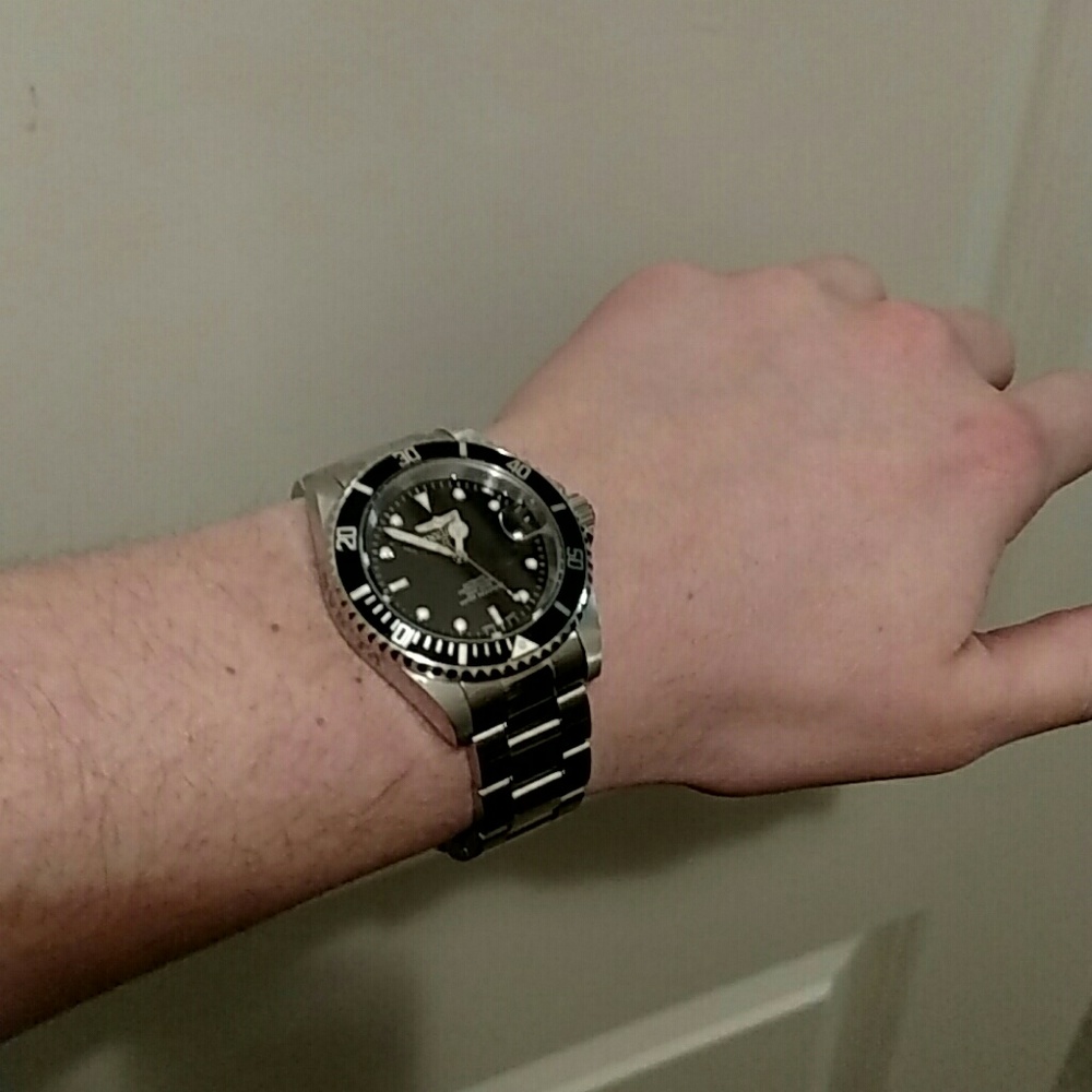 Automatic Invicta stainless steel watch - Picture 3 of 4