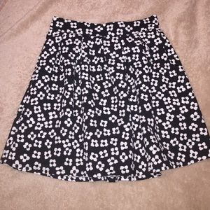 Forever 21 floral mini skirt