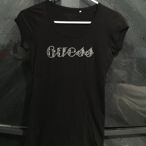 Guess women's embellished tee shirt