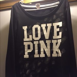 Black Leopard Sweatshirt