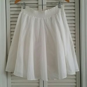 Banana Republic Full Skirt w/ Elastic Waist