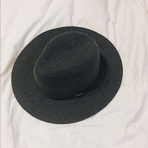 Wide brim fedora