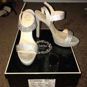 Silver 8.5 Heels