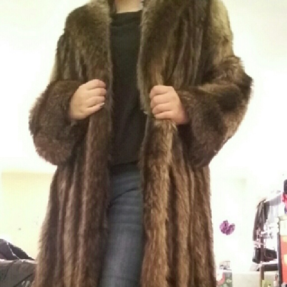 90's Chloe designer mink fur coat