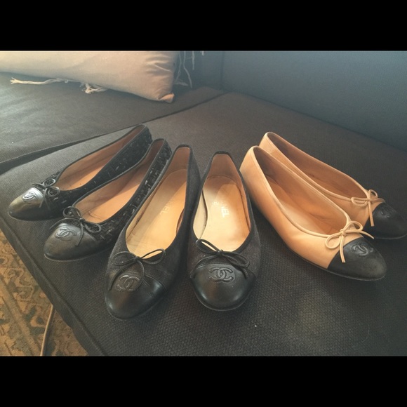 Chanel ballet flats