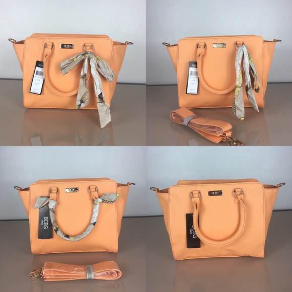 SOLD ♥️BCBG Paris Scarf Story satchel bag - Picture 2 of 8