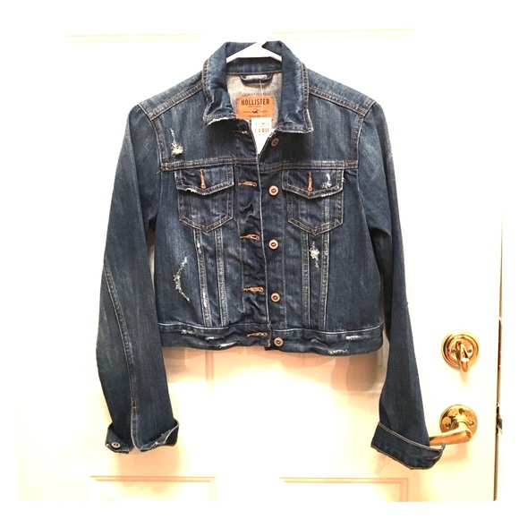 Hollister Jean Jacket-NEVER WORN