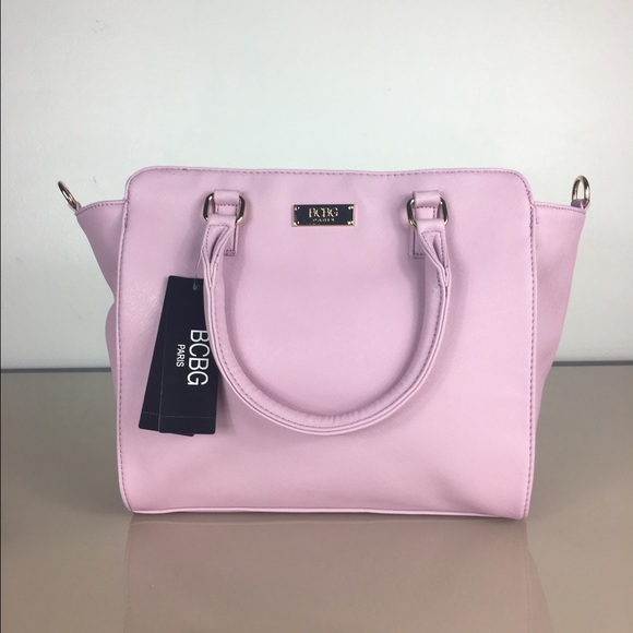 💖Sold 💖BCBG Paris Scarf Story satchel bag - Picture 4 of 8