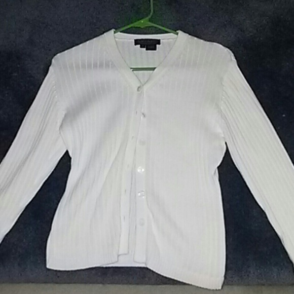 Karen Kane lifestyle petites button-down sweater