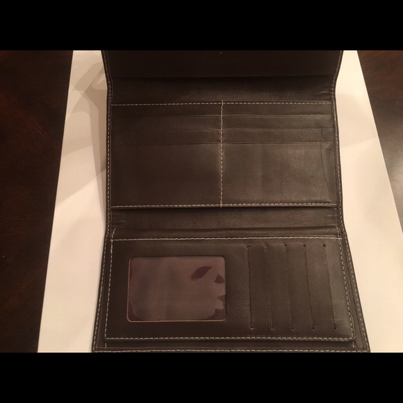 Chocolate Colored Coach Wallet