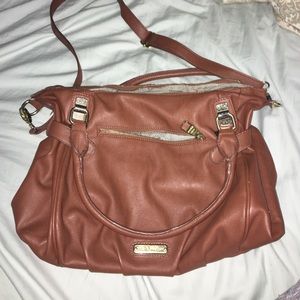 steve madden leather purse