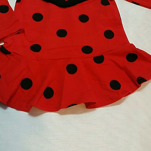 SALE***Red Polka dots Dress. KIDS   :) - Picture 3 of 3