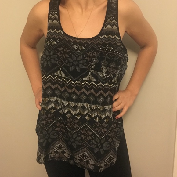 Tribal Print Blouse