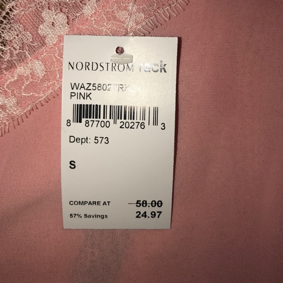 Pink sheer tank top - Picture 3 of 3