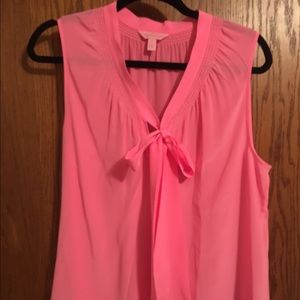 Lilly Pulitzer Sleeveless Essie Bow Top