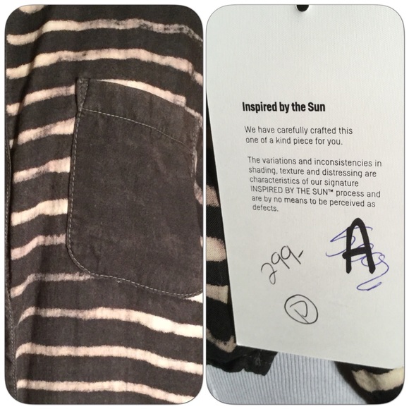 Luxury casual wear designer hand painted shirt - Picture 4 of 4