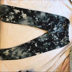 Dope galaxy print joggers