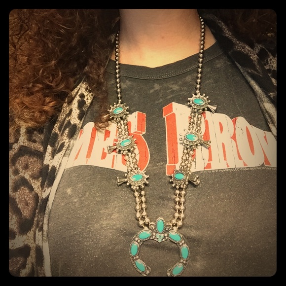 Boho necklace.
