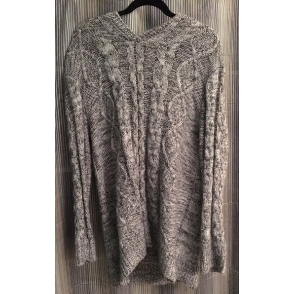 Grey Hooded Sweater