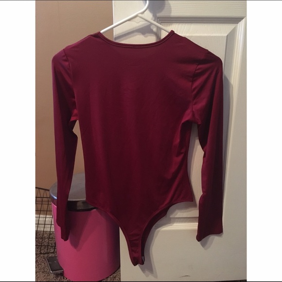 Red bodysuit