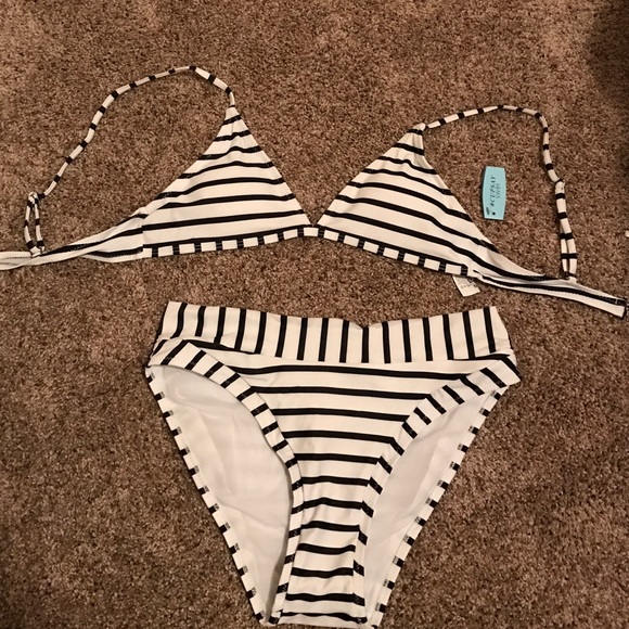 Striped Swimsuit